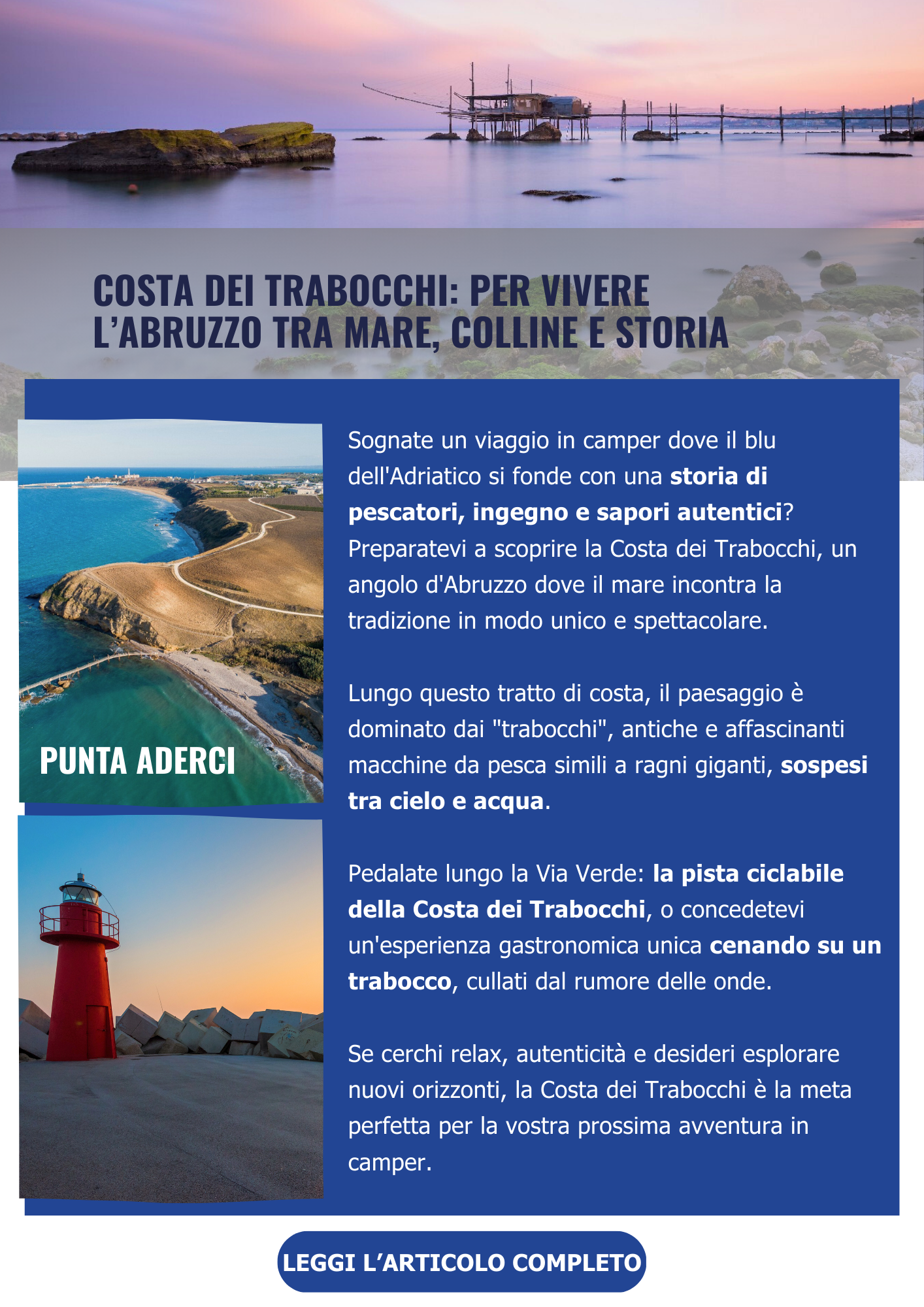 Itinerari: Costa dei Trabocchi